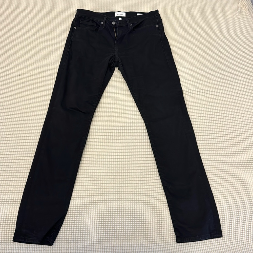 Frame -L’Homme Slim Jeans - Black - Size 32